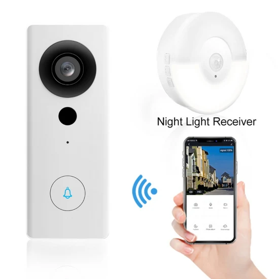 1080P Smart Home Drahtlose Kamera Video Türklingel WiFi Ring Türklingel Gegensprechanlage
